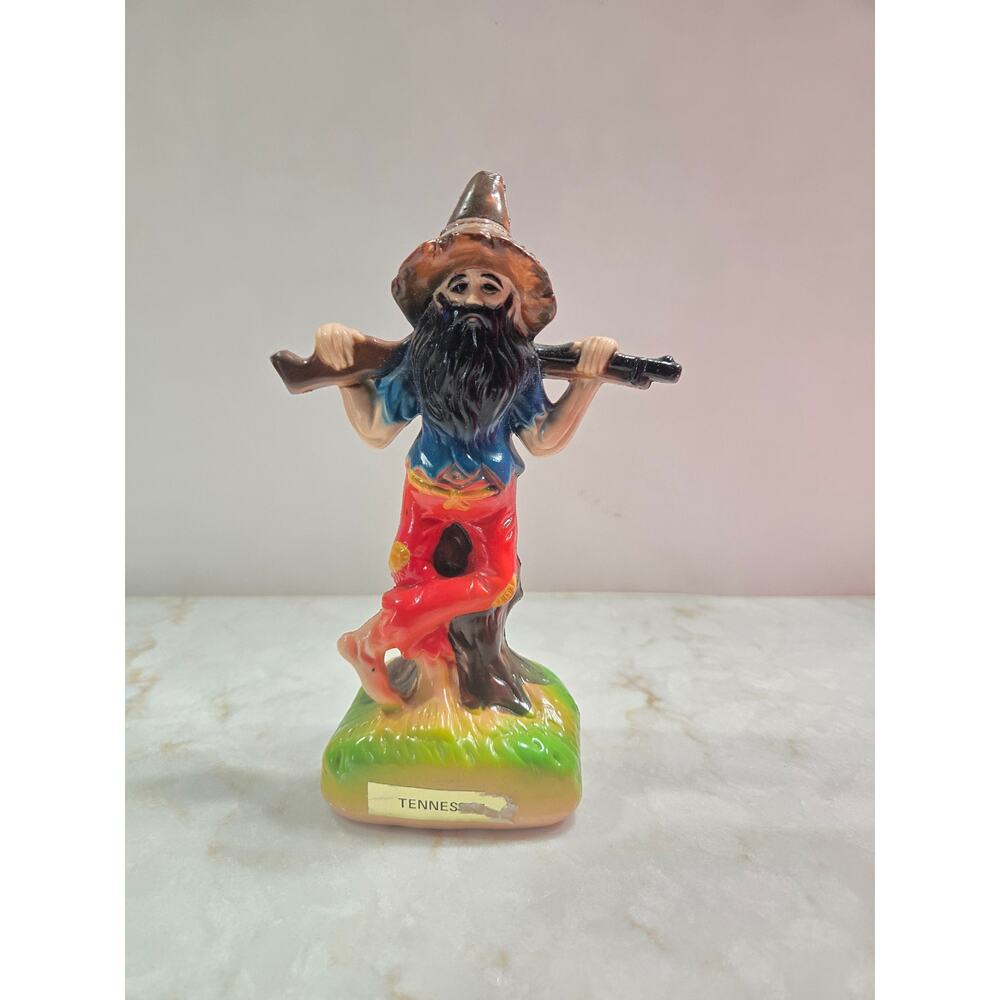 Vintage 1960s Blow Mold Kitschy Hillbilly Mountain Man Hong Kong Tennessee